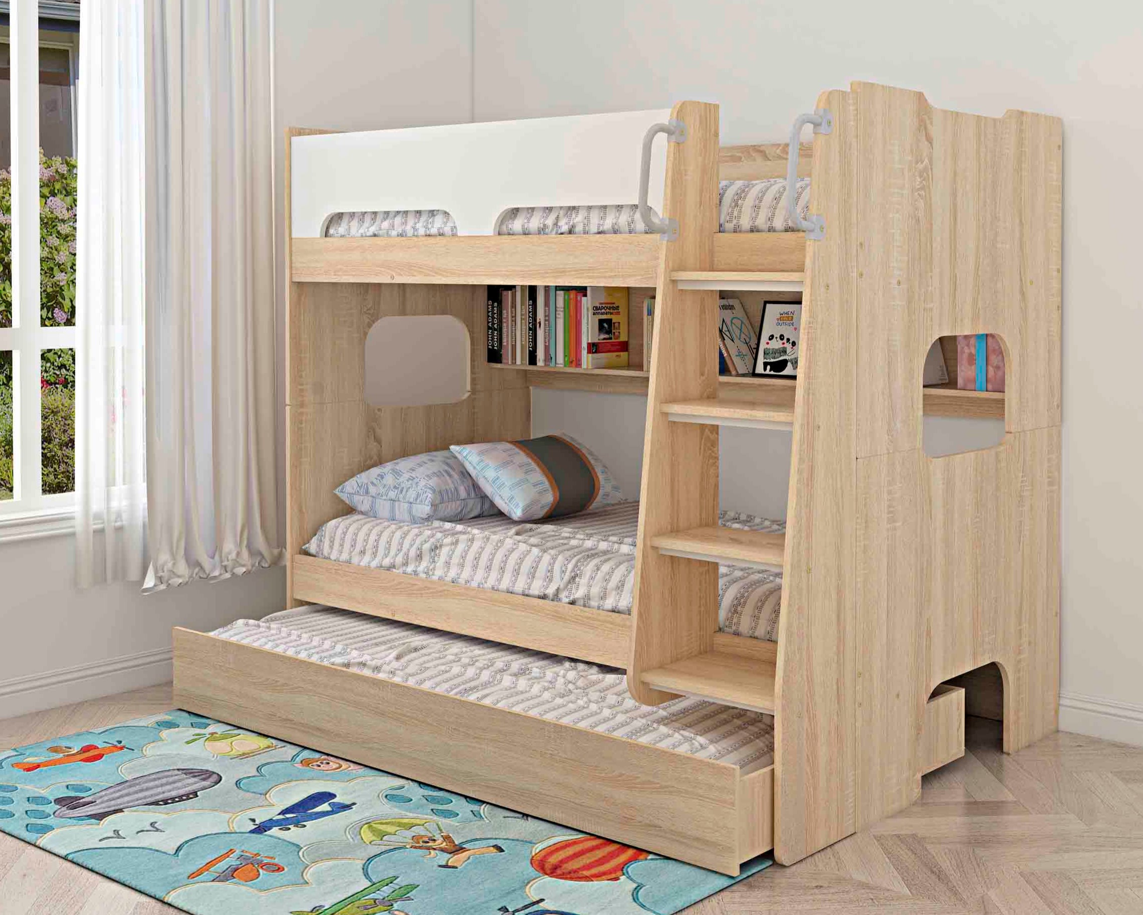 Sydney trio single bunk