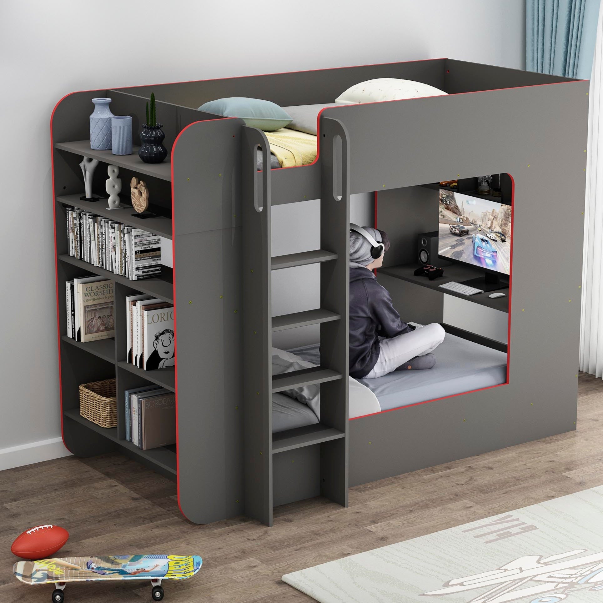 Beyond King Single Gaming Bunk