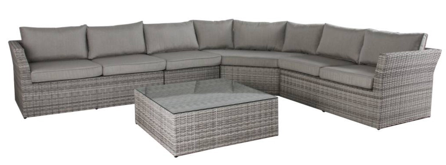 Anna 5 piece outdoor lounge with coffee table