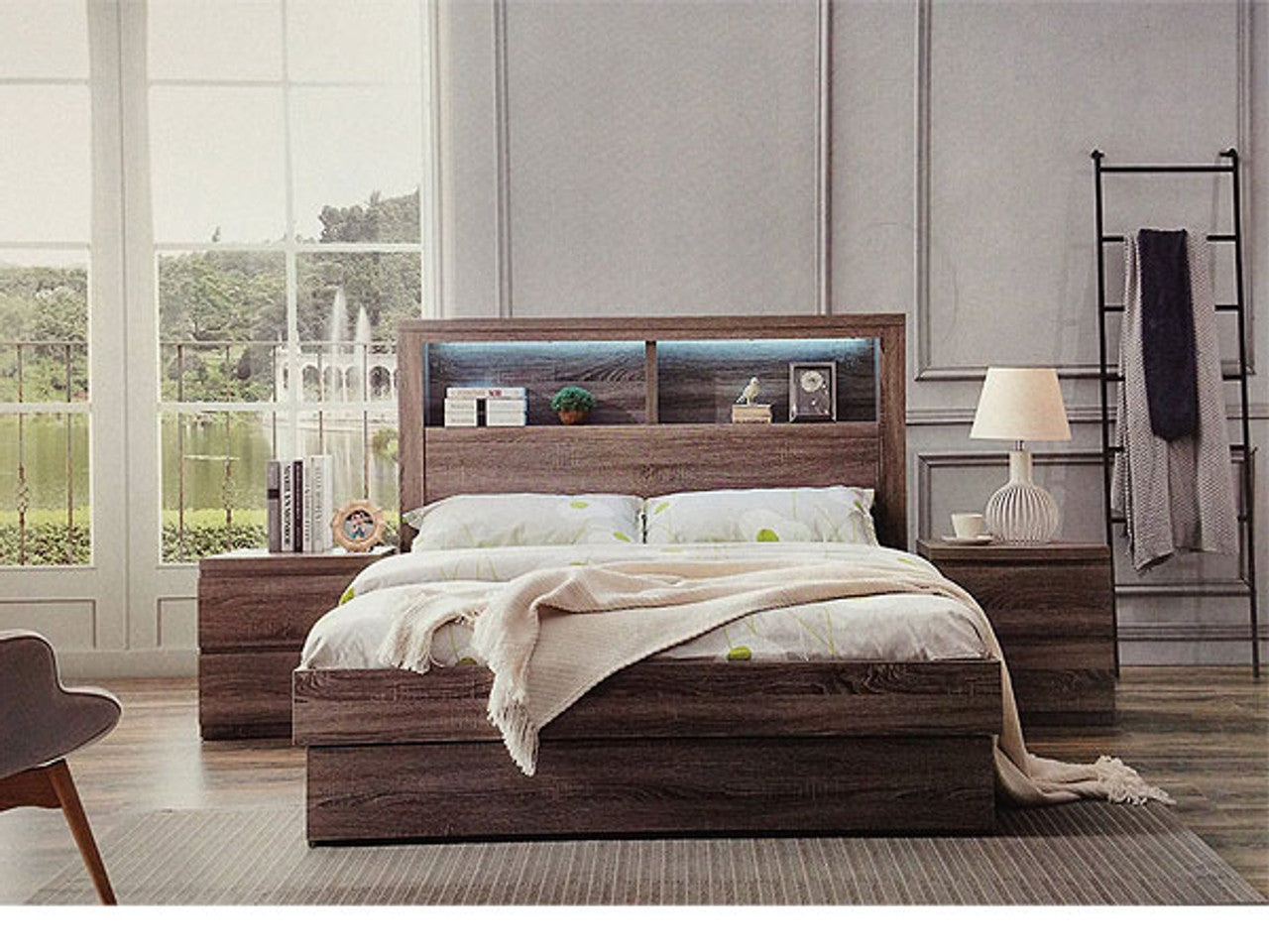 Bailey Double 3 Drawer Storage bed