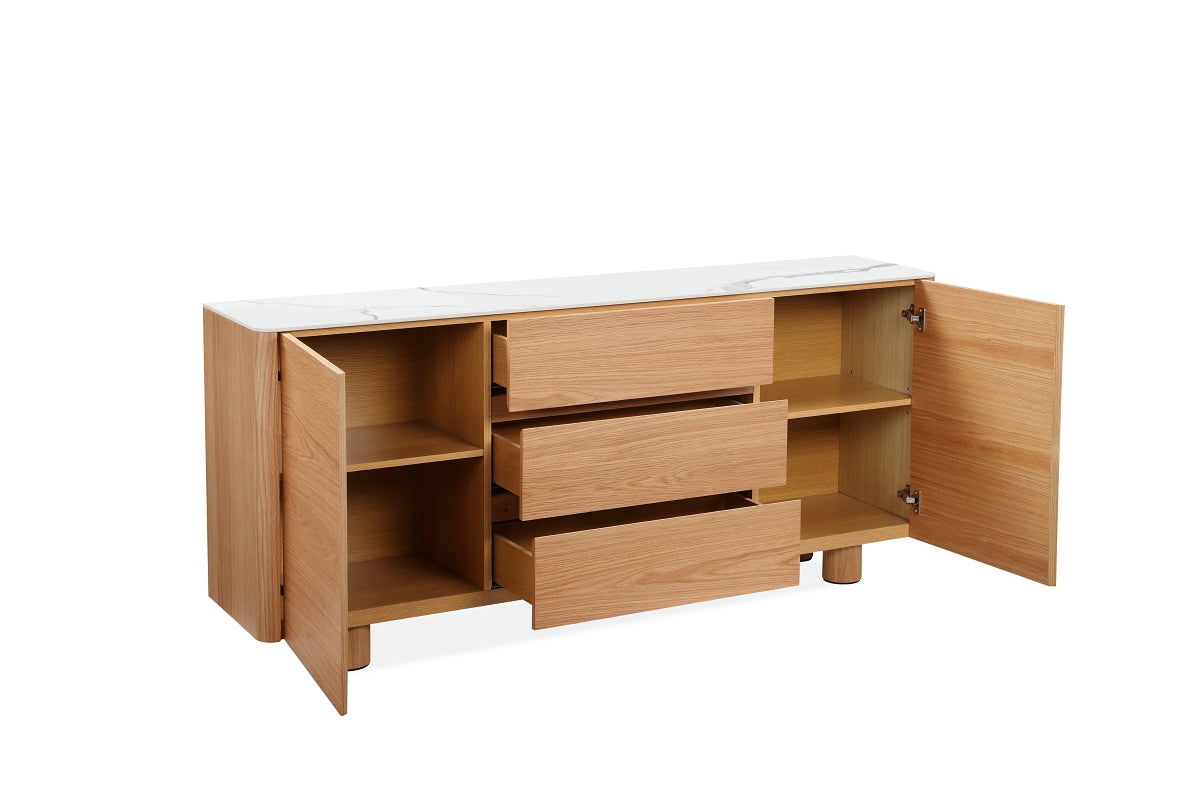 Chloe buffet ceramic top