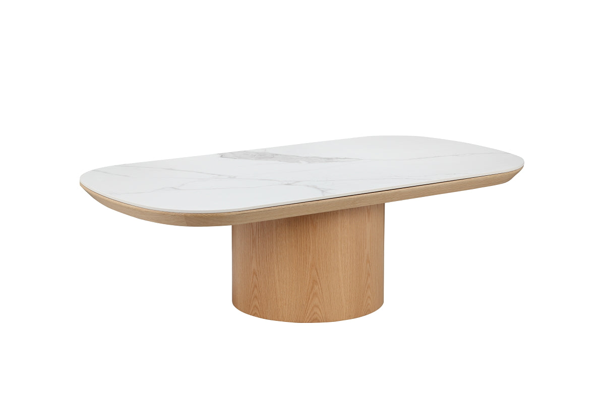Chloe coffee table ceramic top