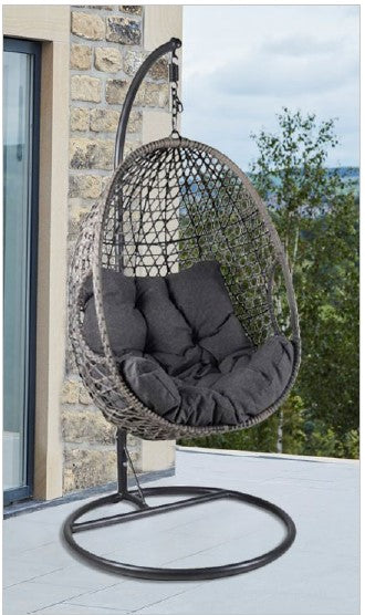 Jim pod chair grey