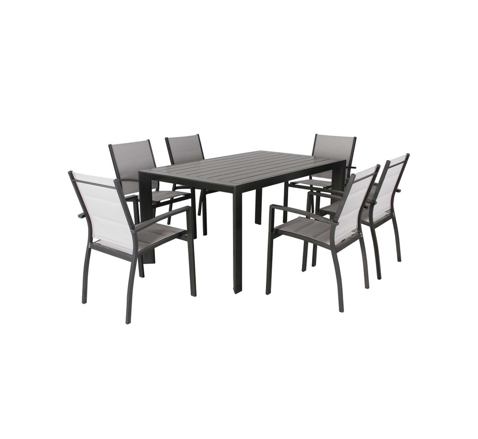 Mariah 7 Piece outdoor dining suite