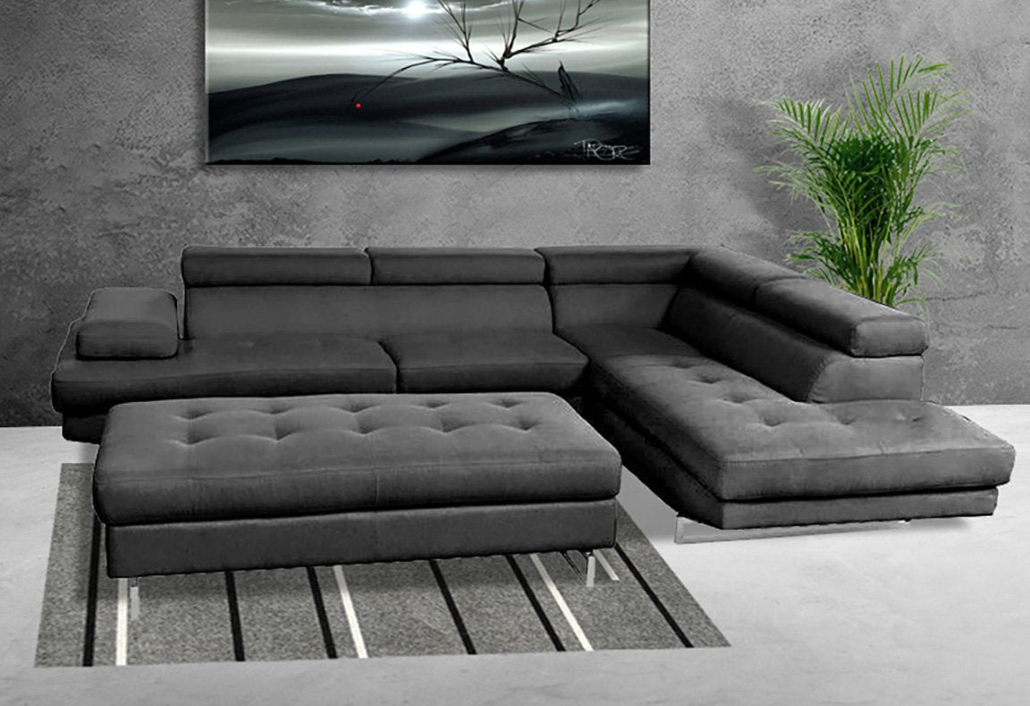 Sally 4-Seater Corner Chaise with Ottoman