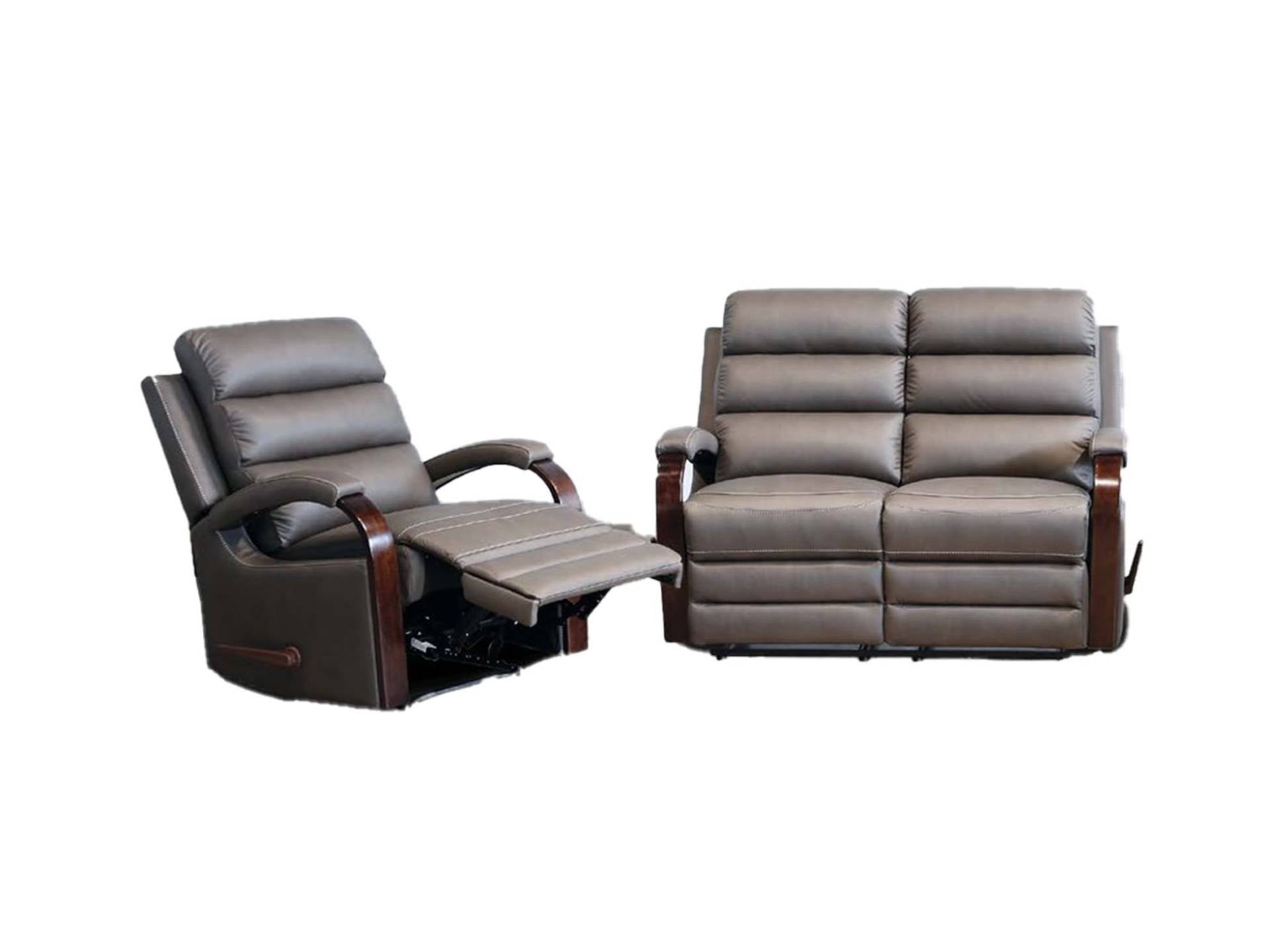 Archer 3-piece recliner suite Jet