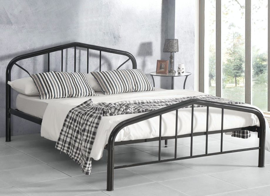 Alice Double metal bed black