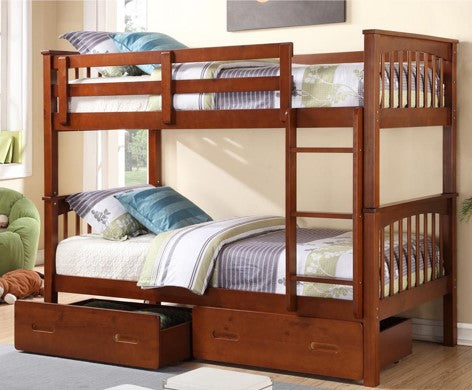 Brady Single Bunk Ant Oak