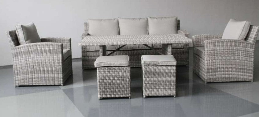 Chloe Corner Lounge mid height Dining set