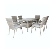 Priscilla 7pce outdoor dining suite