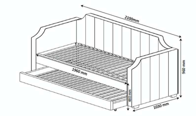Lemar single day bed