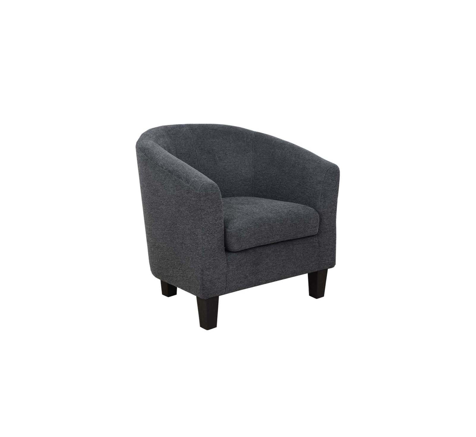 Pablo tub chair Charcoal