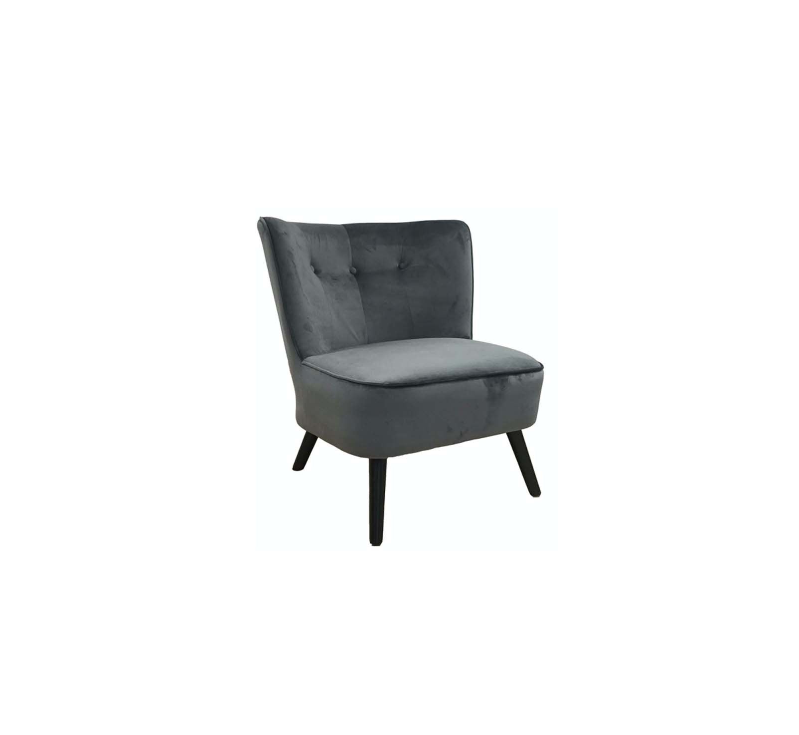Saba Black accent chair