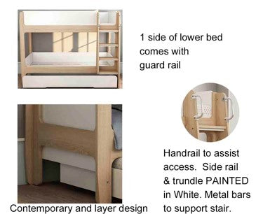 Skyler trio single bunk bed