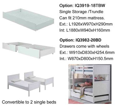 Springfield Single Bunk Bed