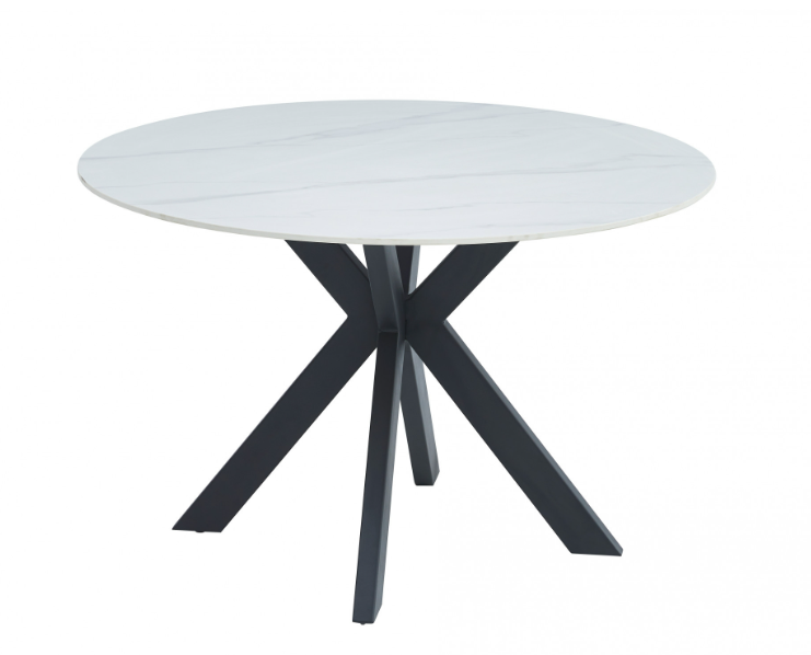 Valerie snow white dining table