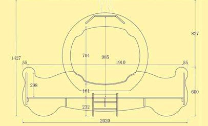 Victoria Princess Carriage Bed