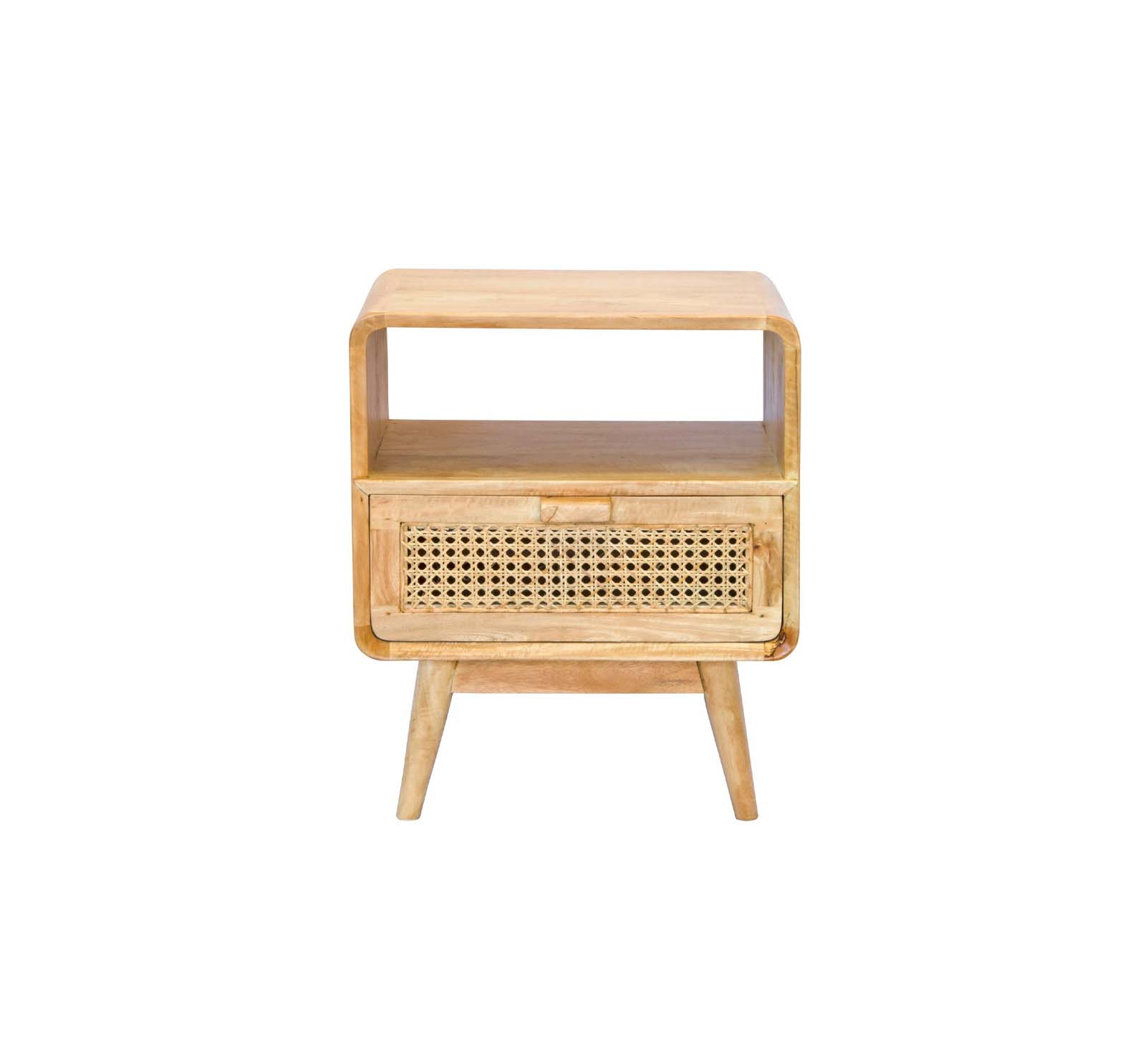 Boston rattan bedside