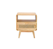 Boston rattan bedside