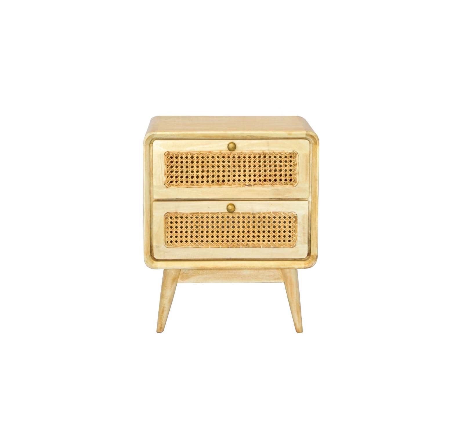 Boston rattan bedside