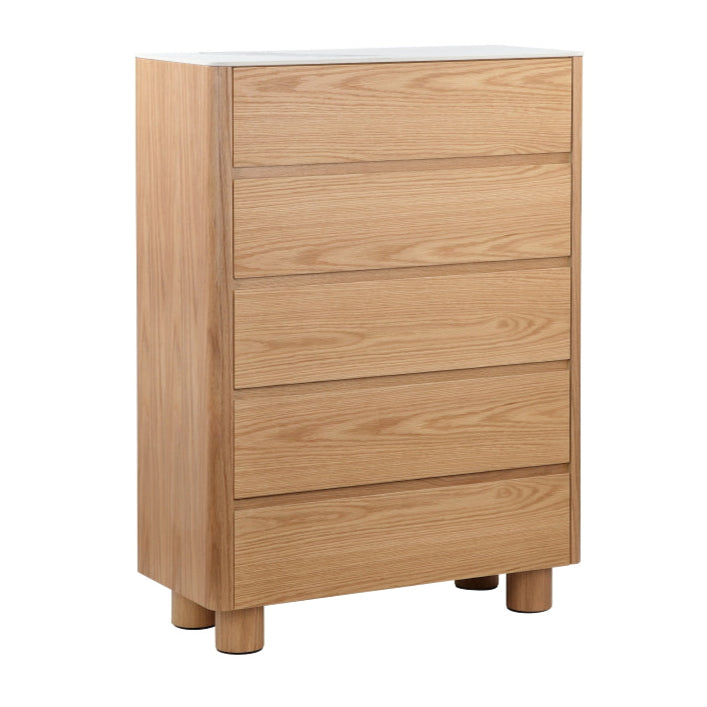 Chloe ceramic top tallboy