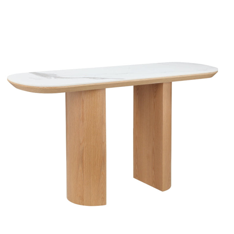Chloe hall table ceramic top