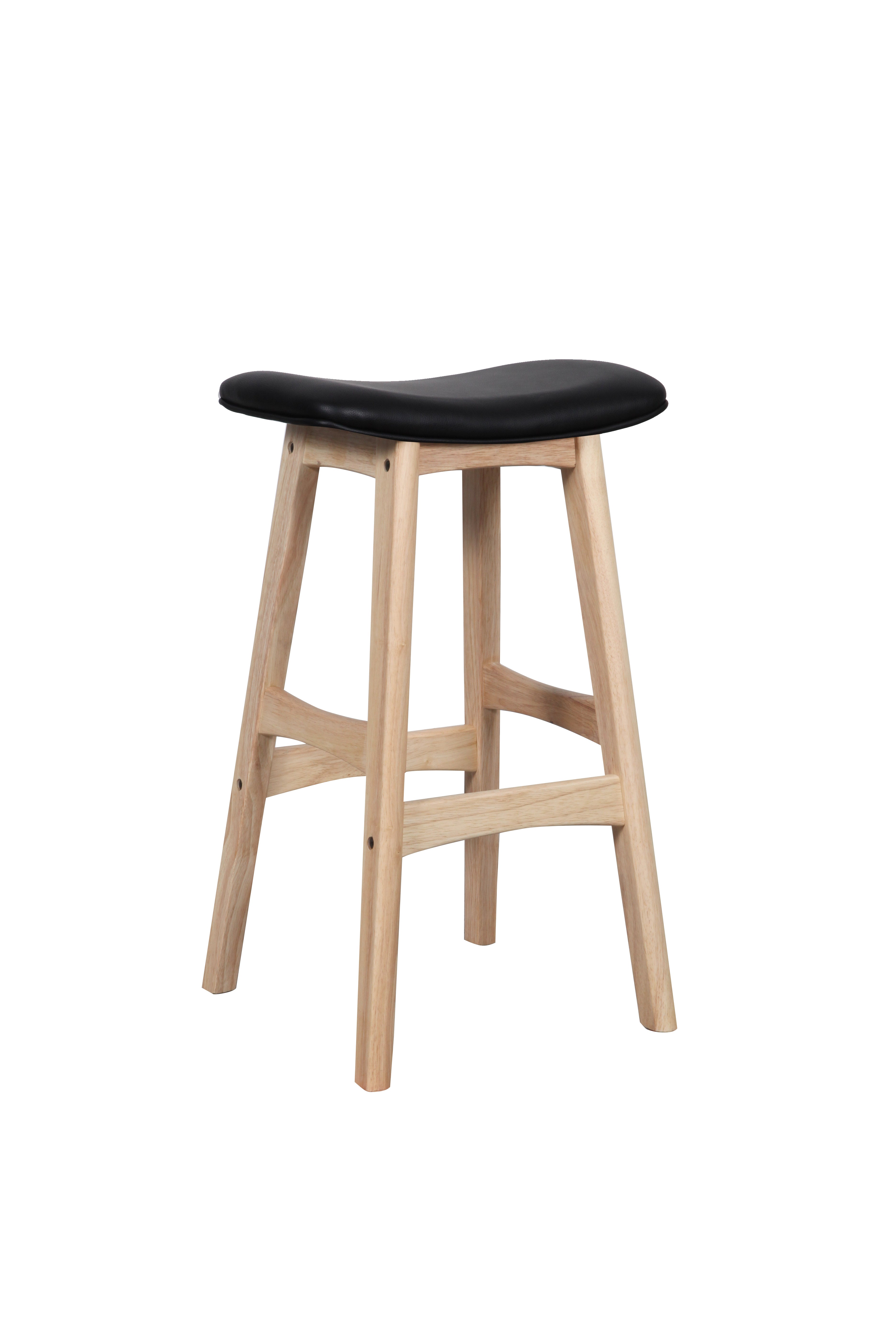 Ganga solid seat barstool