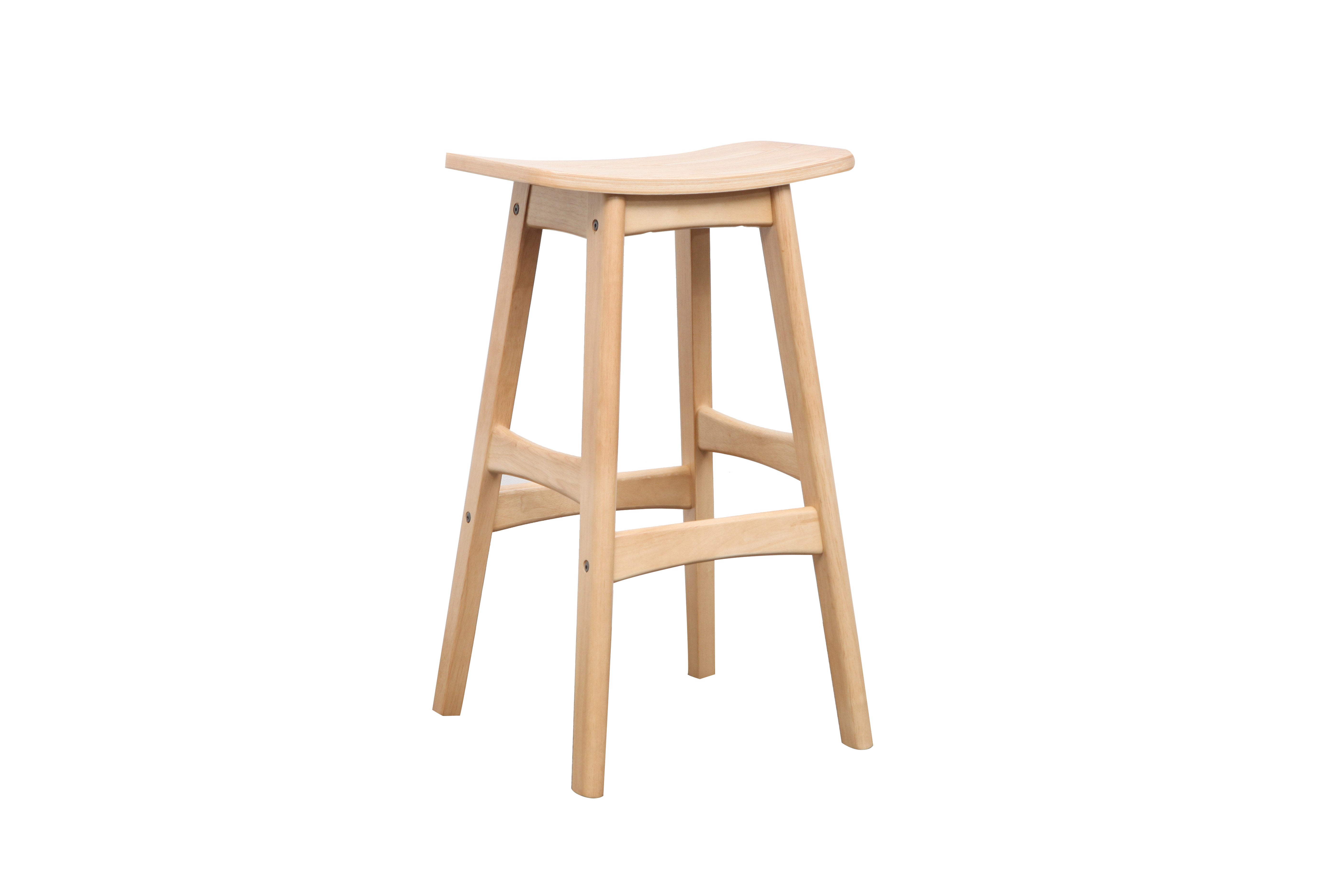 Ganga solid seat barstool