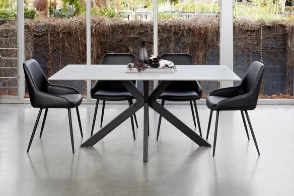 Layton Ceramic Top Dining Table