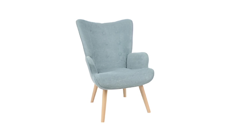 Luna Baby Blue Accent chair