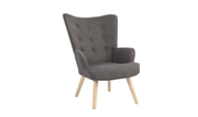 Luna Dark Grey Accent chair