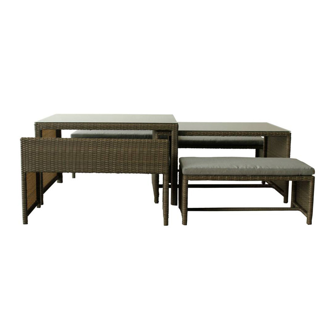 Montrezl 6 Piece Outdoor Dining Set