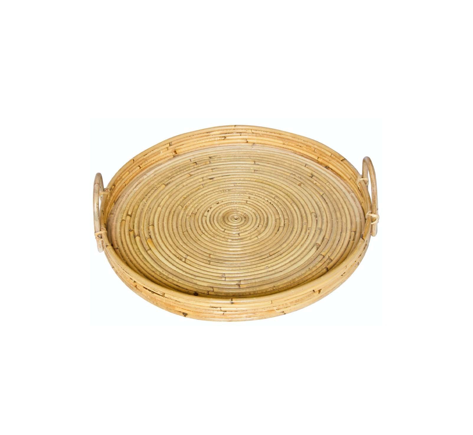 Rattan tray