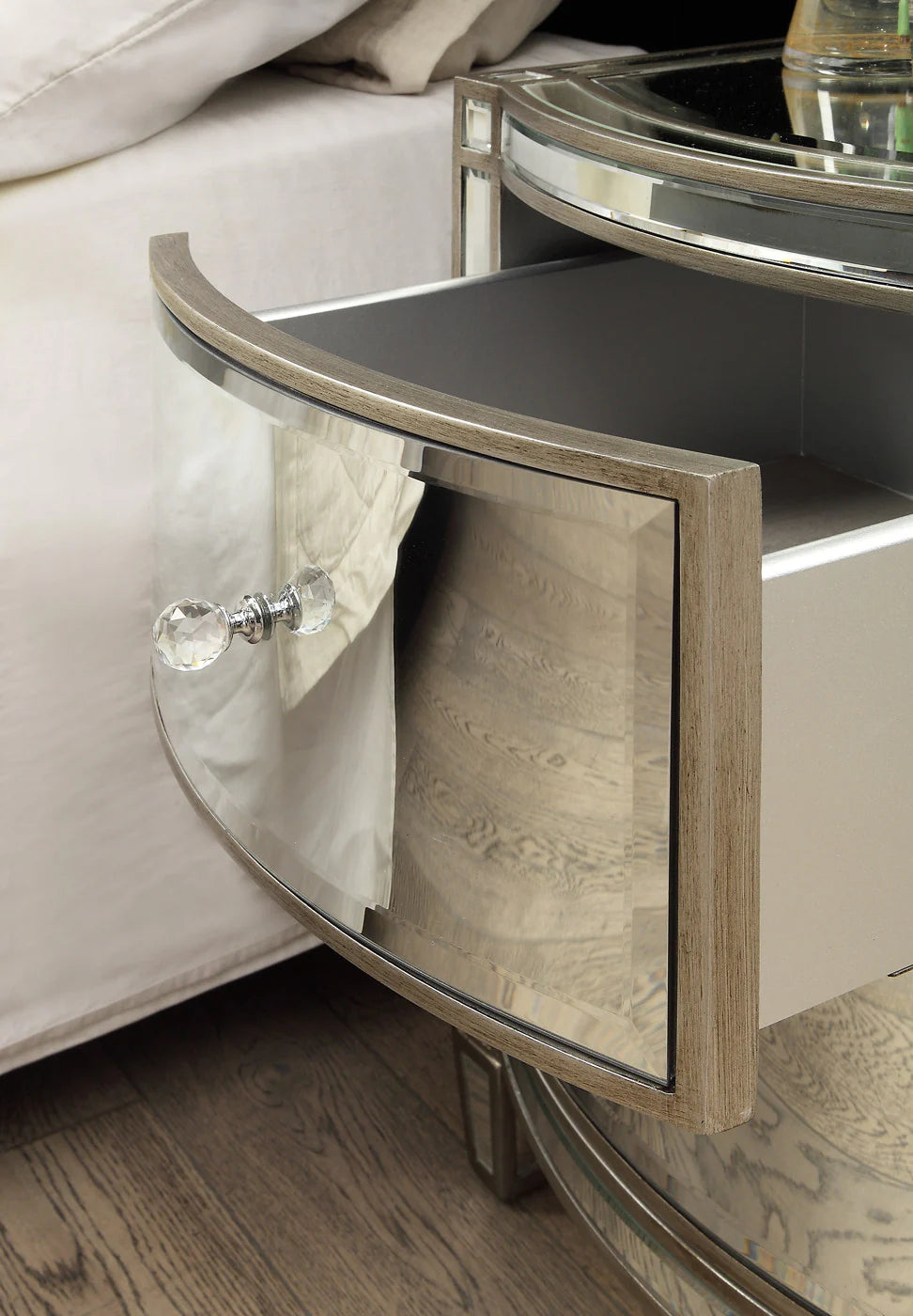 Racheal Mirror Bedside Table