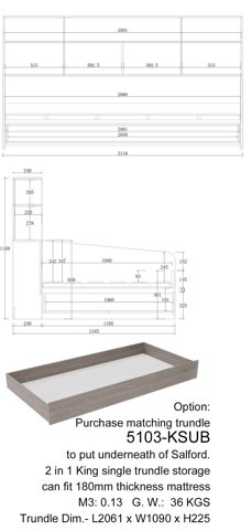 Salisbury day bed