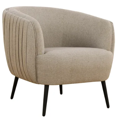Sophie accent chair blush