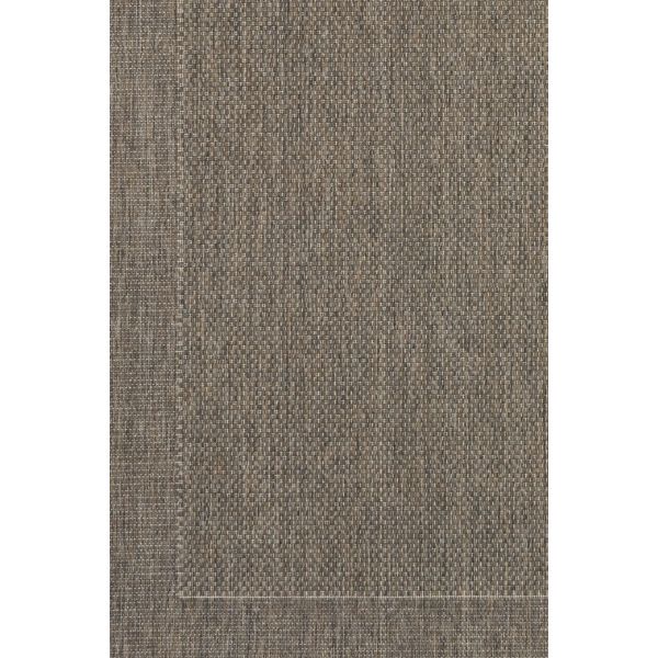 Chinos taupe linen Rug