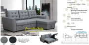 Gail 2-Seater sofa bed with chaise