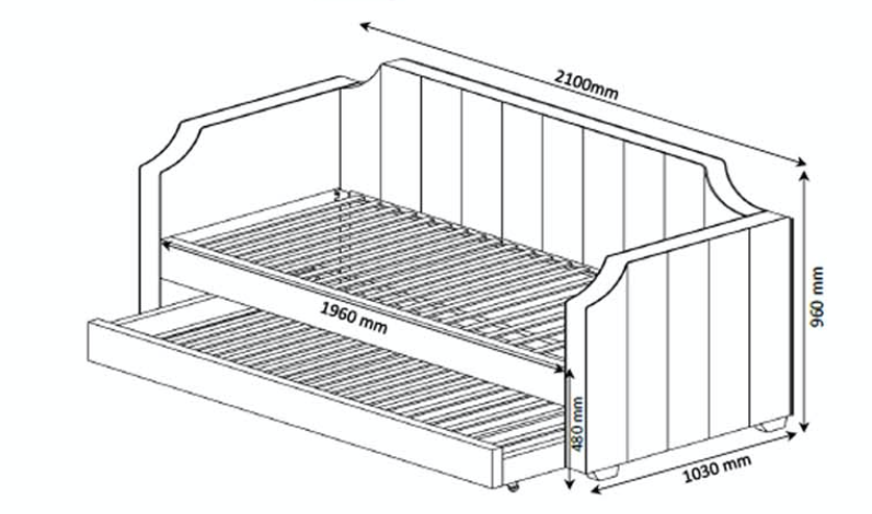 Lemor single day bed