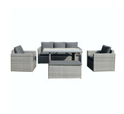 Mansard outdoor lounge setting