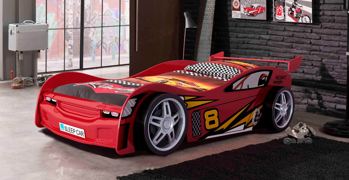 Night Racer red car bed