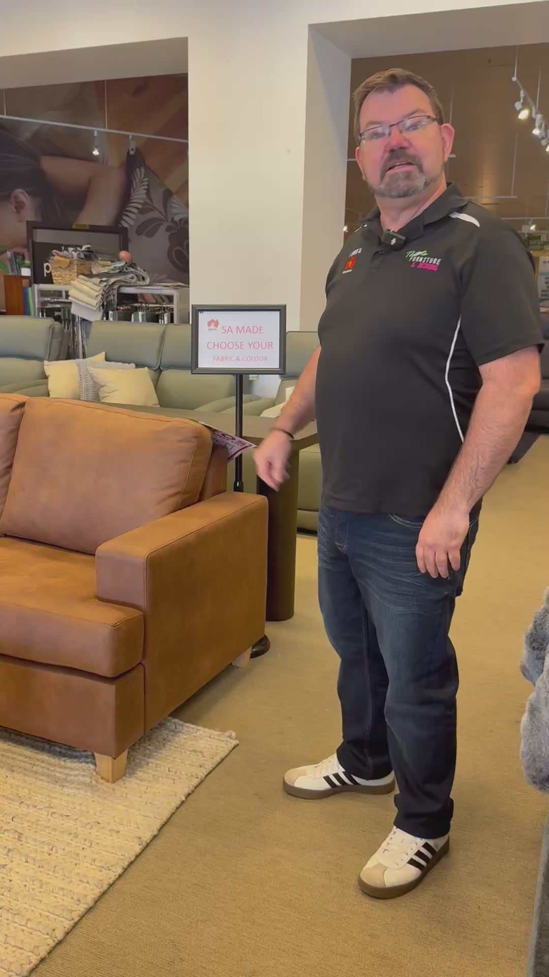 Load video: Blazen Reversible Corner Chaise Lounge