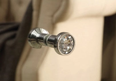 Beachside silver mirror lowboy