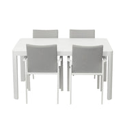 Baska Square 5 piece Extension Dining Table