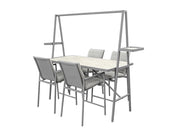 Christy outdoor bar setting