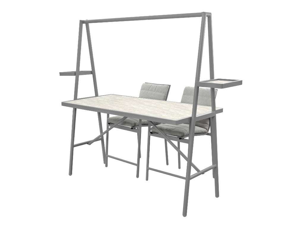 Christy outdoor bar setting