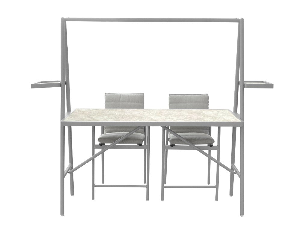 Christy outdoor bar setting