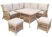 Cora Corner outdoor lounge
